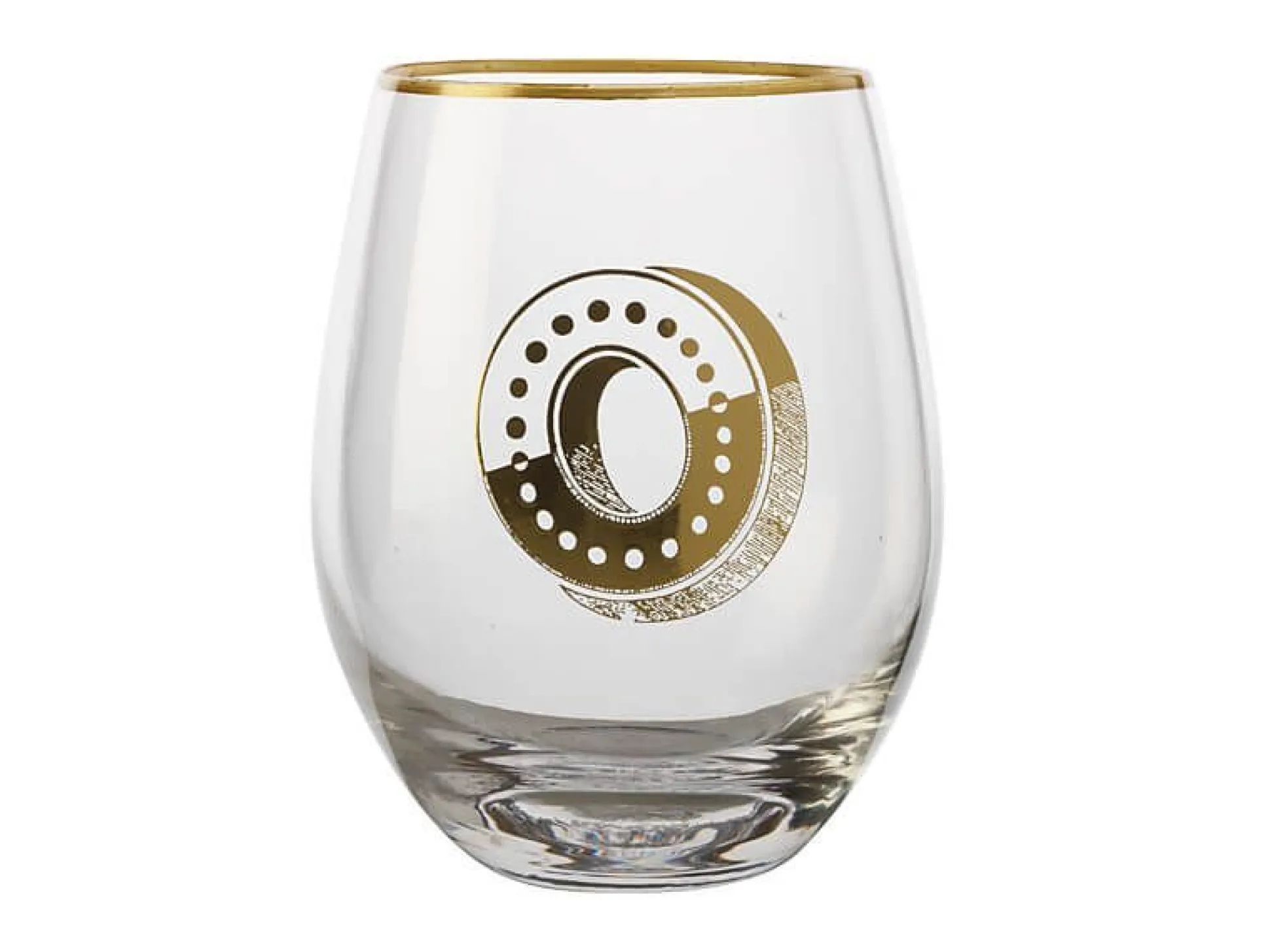 BICCHIERE 500 ML LETTERA "O"