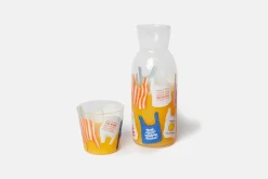CARAFFA E BICCHIERE CORNER SHOP THANK YOU