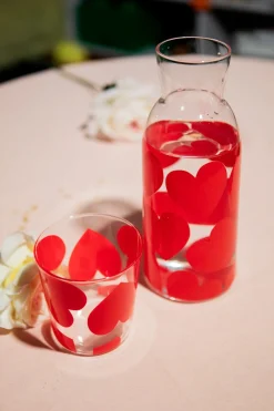 CARAFFA E BICCHIERE LOVE