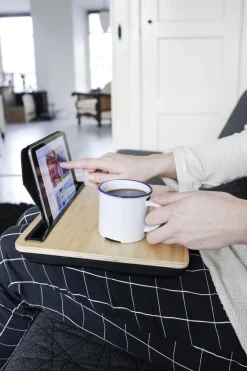 CUSCINO PER IPAD LEGNO