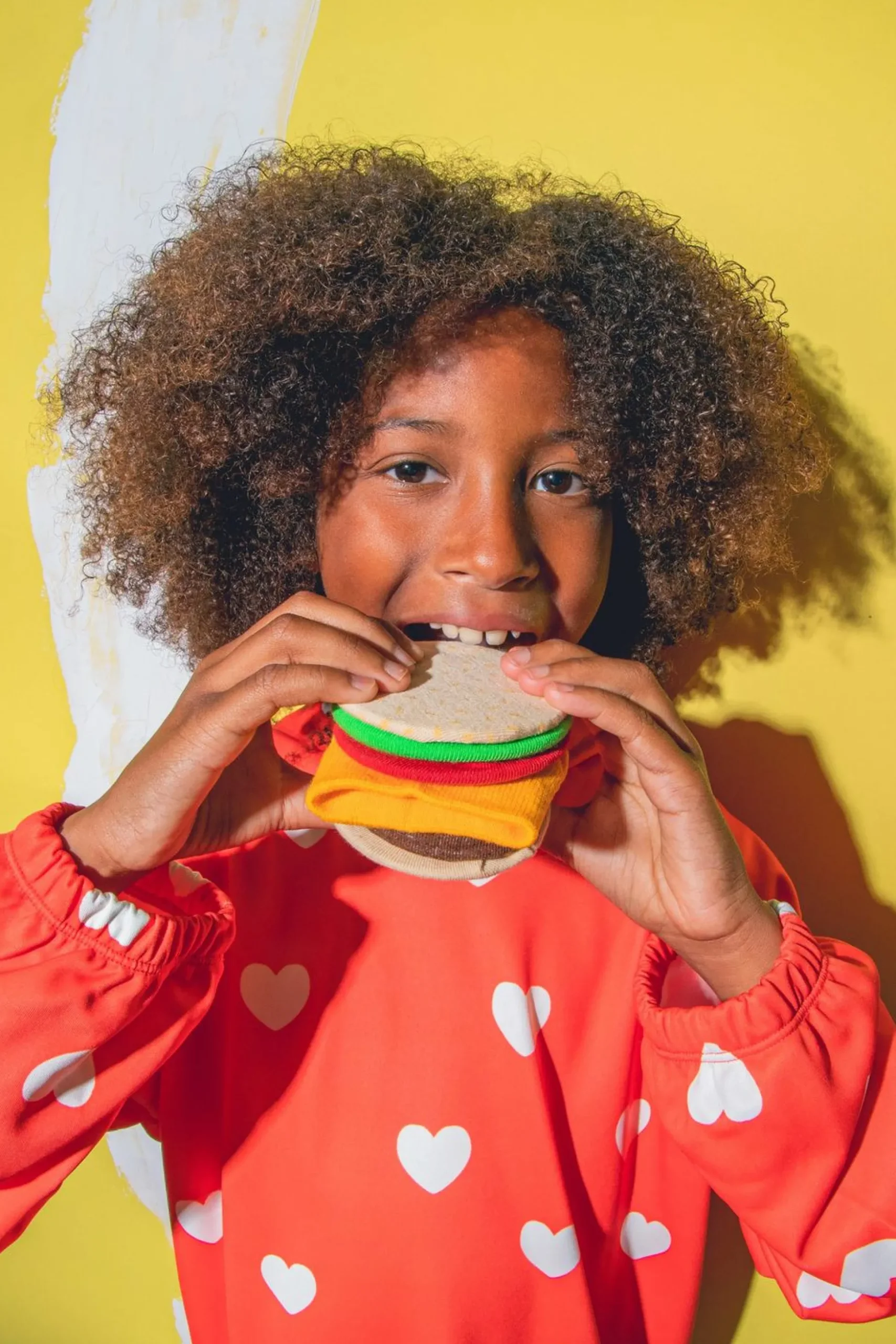 KIDS SOCKS CHEESEBURGER