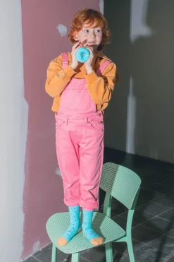 KIDS SOCKS DONUT BLUE