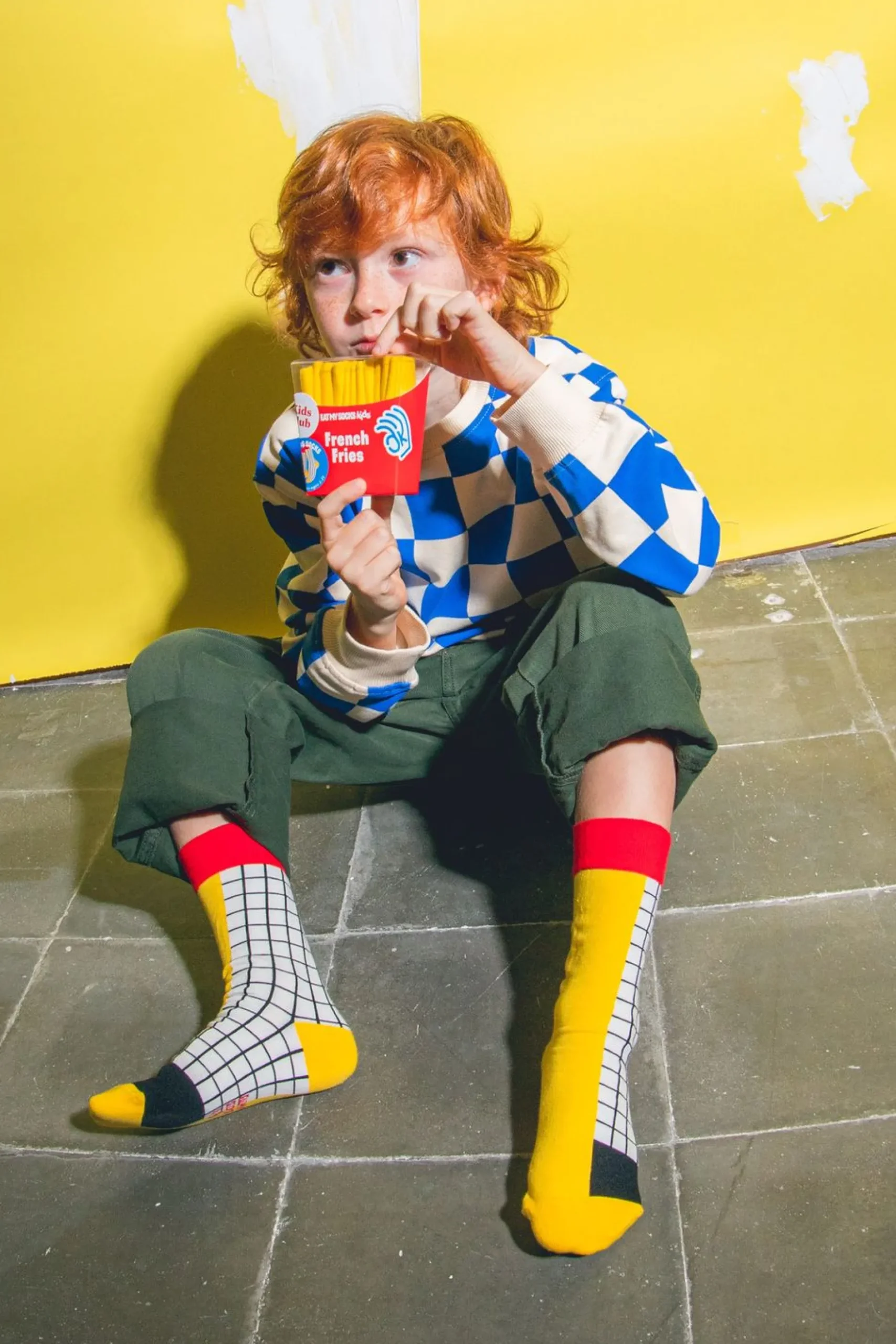 KIDS SOCKS FRENCH FRIES