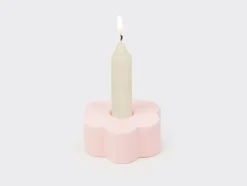 PORTA CANDELA DAISY PINK