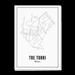 QUADRO X1 MILANO TORRI 40X50
