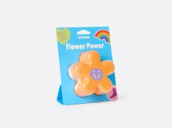 SOCKS FLOWER POWER ORANGE