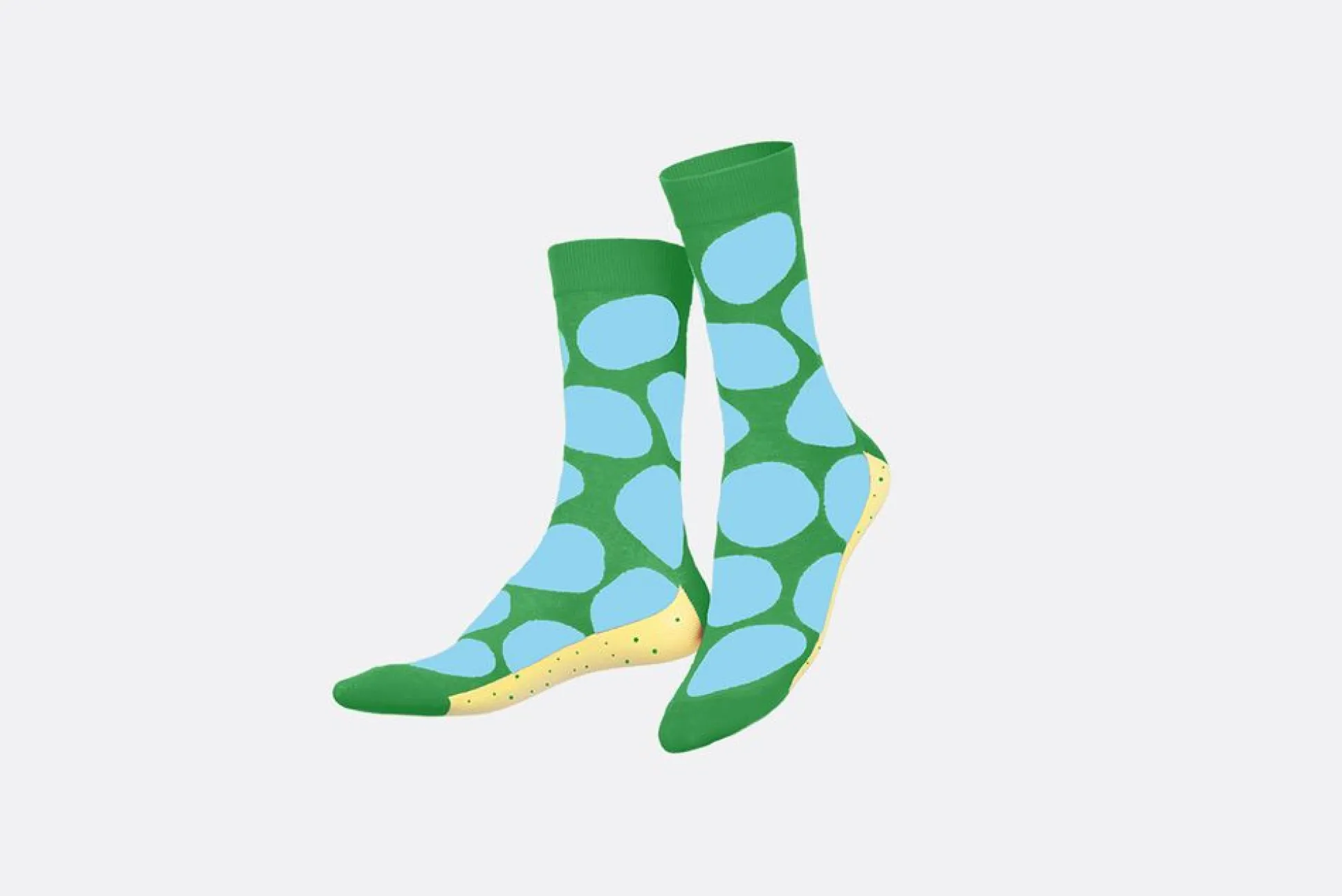 SOCKS SALTY CHIPS GREEN
