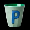 TAZZA CON LETTERA "P"