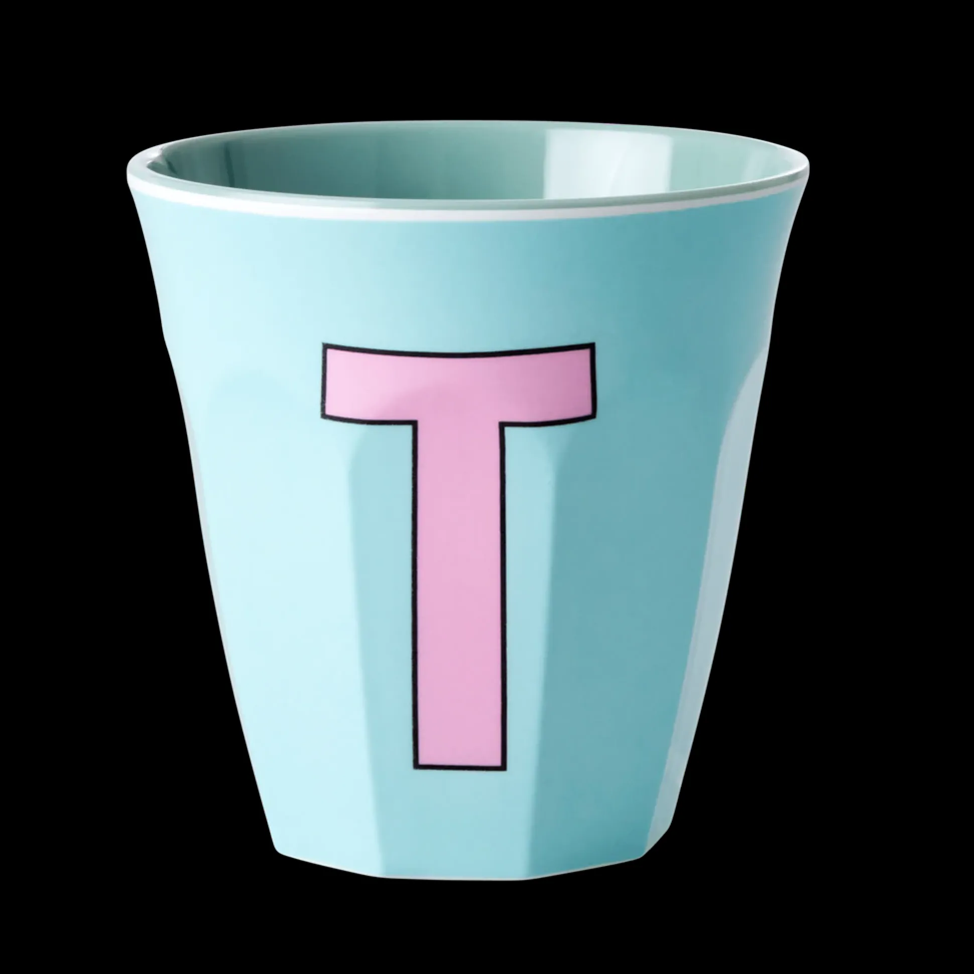 TAZZA CON LETTERA "T"
