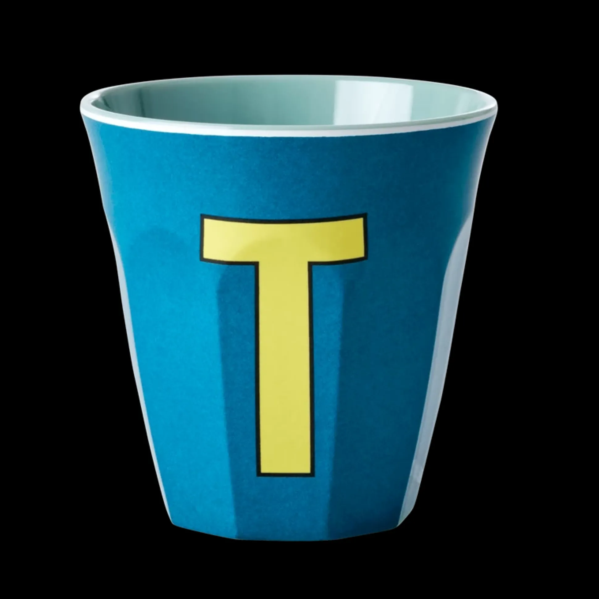 TAZZA CON LETTERA "T"