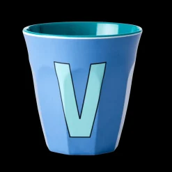 TAZZA CON LETTERA "V"