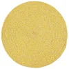 TOVAGLIETTA IN JUTA INDIAN YELLOW