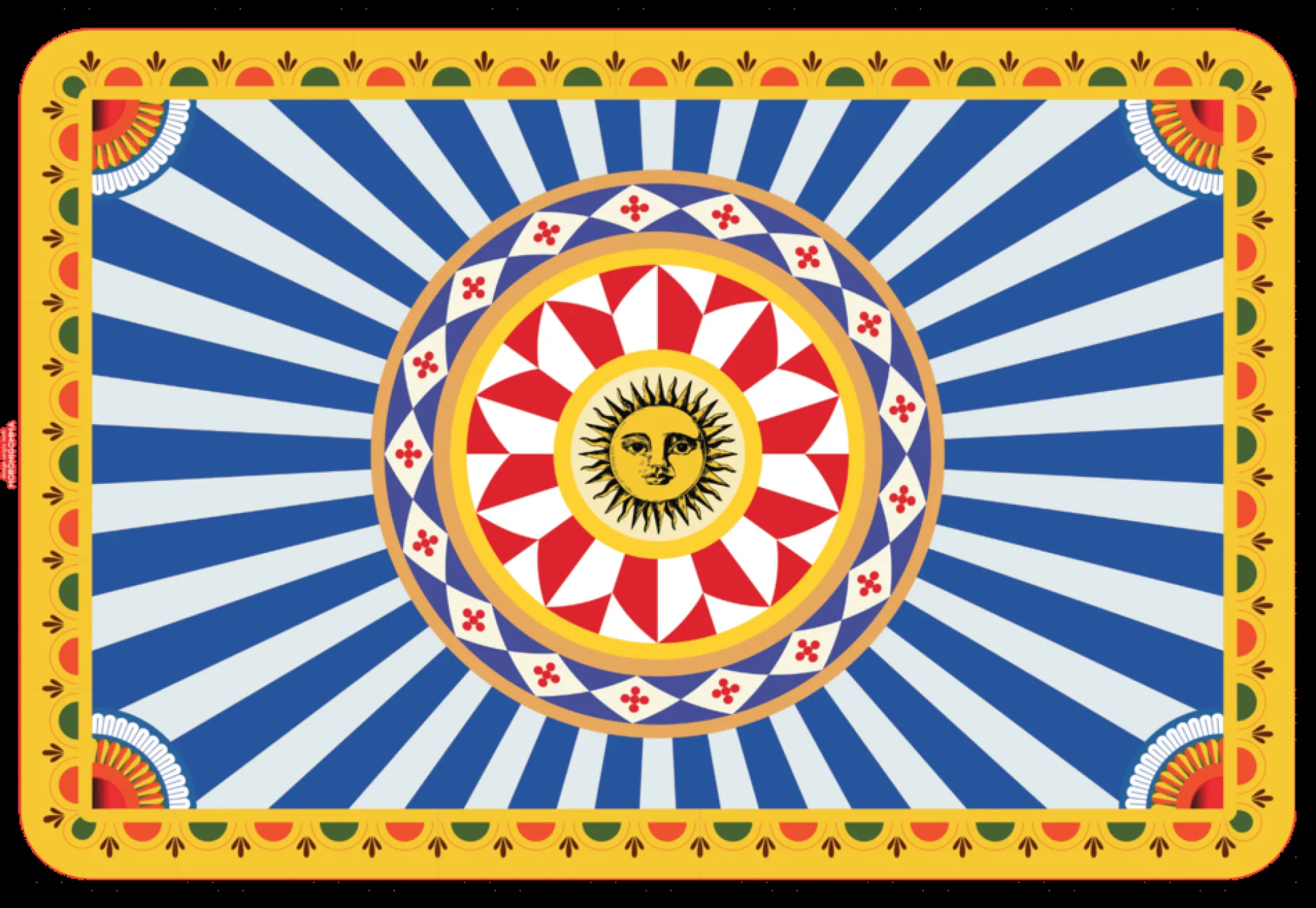 TOVAGLIETTA TESORI SOLE