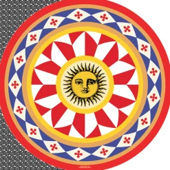 TOVAGLIETTA TESORI SOLE TONDA