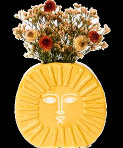 VASE SUN YELLOW