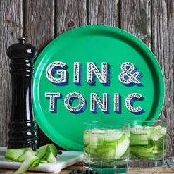 VASSOIO TONDO GIN & TONIC